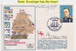1972-10-21 RNSC4 Battle of Trafalgar Signed ENV (91432)