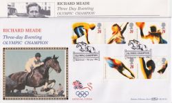1996-07-09 Olympics Richard Meade Benham FDC (91488)