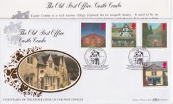 1997-08-12 Post Offices Castle Combe Chippenham FDC (91506)