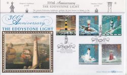 1998-03-24 The Eddystone Light Benham Silk FDC (91514)