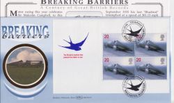 1998-10-13 Breaking Barriers Stamps Chislehurst FDC (91518)