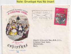 1970-11-25 Christmas Stamp Bethlehem Slogan FDC (91540)