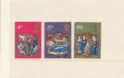 1970-11-25 Christmas Stamps Used Set (91570)