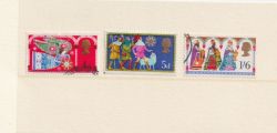 1969-11-26 Christmas Stamps Used Set (91573)