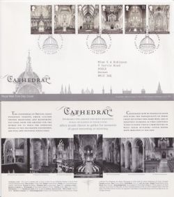 2008-05-13 Cathedrals Stamps London EC4 FDC (92318)