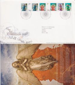 2007-11-06 Christmas Angels Stamps Bethlehem FDC (92329)
