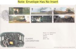 2004-01-13 Classic Locomotives Stamps York FDC (92349)
