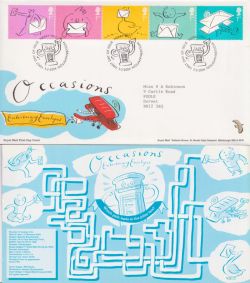 2004-02-03 Occasions Stamps Merry Hill FDC (92350)