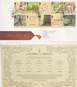 2004-02-26 Lord of The Rings Stamps Oxford FDC (92351)