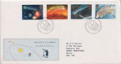1986-02-18 Halleys Comet Stamps Bureau FDC (92431)