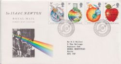 1987-03-24 Isaac Newton Stamps Bureau FDC (92441)