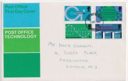 1969-10-01 PO Technology Stamps Paddington FDC (92532)