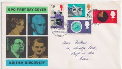 1967-09-19 British Discoveries Southend FDC (92542)
