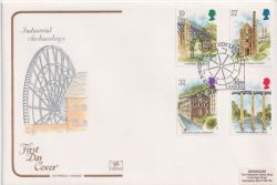 1989-07-04 Industrial Archaeology Stamps New Lanark FDC (92620)