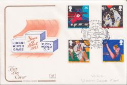 1991-06-11 Sport Stamps Sheffield FDC (92640)