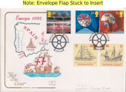 1992-04-07 Europa Stamps Liverpool FDC (92649)