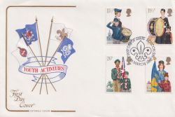 1982-03-24 Youth Organisations Stamps London SW FDC (92669)