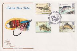 1983-01-26 River Fish Izaak Walton Stafford FDC (92679)