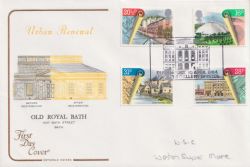 1984-04-10 Urban Renewal Stamps Bush House FDC (92685)