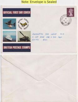 1975-01-15 Definitive Stamp Forces FPO 658 cds FDC (92727)