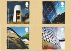 2006-06-20 PHQ 288 Modern Architecture x 6 Mint Cards (92769)