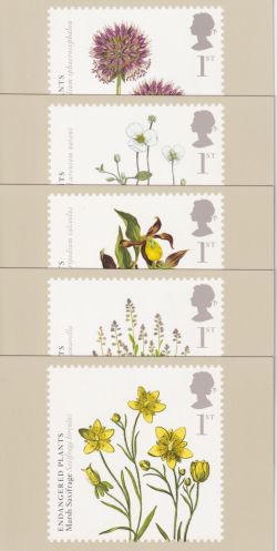 2009-05-19 PHQ 323 Endangered Plants x 15 Mint Cards (92787)