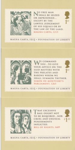 2015-06-02 PHQ 402 Magna Carta x 6 Mint Cards (92789)