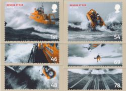 2008-03-13 PHQ 309 Rescue at Sea 6 Mint Cards (92794)