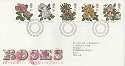 1991-07-16 Roses Stamps Bureau FDC (9704)