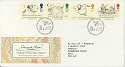 1988-09-06 Edward Lear Stamps Bureau FDC (9764)