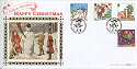 1996-11-02 Christmas Stamps Benham Silk FDC (9773)
