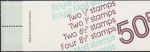 1977-01-26 FB1A Folded Booklet Stamps (66242)