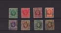 1934-36 KGV x8 Used Stamps (m159)