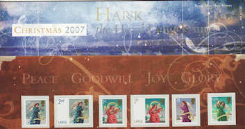 2007-11-06 Christmas Stamps Presentation Pack (P404)