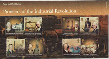 2009-03-10 Pioneers Stamps Presentation Pack (P425)