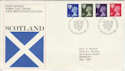 1974-01-23 Scotland Definitive Edinburgh FDC (PS161)