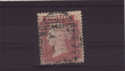 1858-79 SG43/4 1 d red pl 73 EC used (QV302)