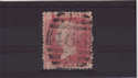 1858-79 SG43/4 1 d red pl 92 HF used (QV406)