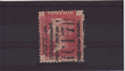 1858-79 SG43/4 1 d red pl 94 IC used (QV409)