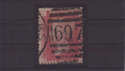 1858-79 SG43/4 1 d red pl 170 GL used (QV423)