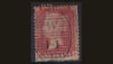 1854-57 QV 1d Red SG40 P14 L Crown QB Used (S1128)