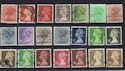 GB Definitive Machin Used Stamps x21 (S1217)