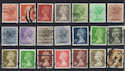 GB Definitive Machin Used Stamps x21 (S1220)