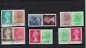 GB Definitive Machin Booklet Used Stamps (S1245)