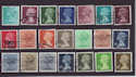 GB Definitive Machin Used Stamps x21 (S1398)