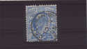 1902-13 KEVII SG231 2Â½d blue used (S1510)