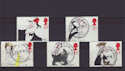 1998-04-23 SG2041/5 Comedians Stamps Used Set