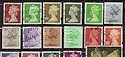 GB Definitive Stamps x 23 Used FV £5.70 Cheap @.99p (S2479)