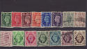 GB King George VI Used set 15 Stamps (S2714)