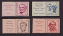 1970-11-16 Australia Famous People Stamp Set MNH (s3027)